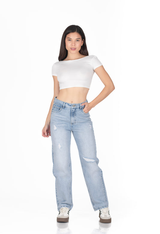 BAGGY JEANS DESTROYED