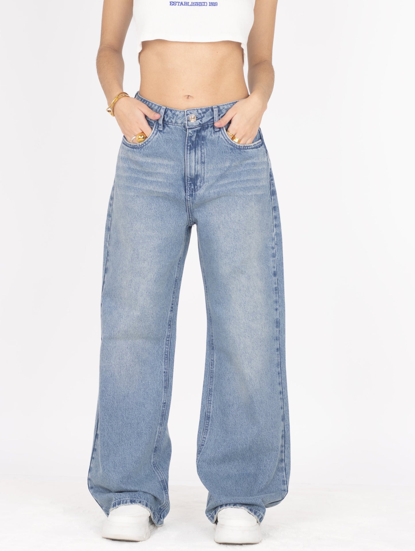 WIDE LEG JEANS